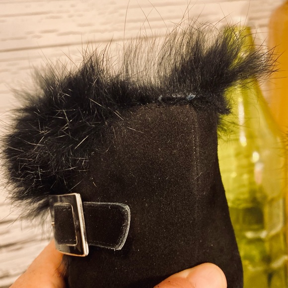 Aquatalia Black Suede Ankle Boots by Marvin K. - Picture 9 of 14